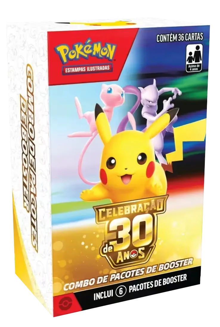 Combo de Pacotes de Booster — Celebração de 30 Anos